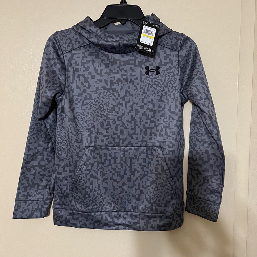 Under Armour Digital Camo Hoodie - Gray NWT.